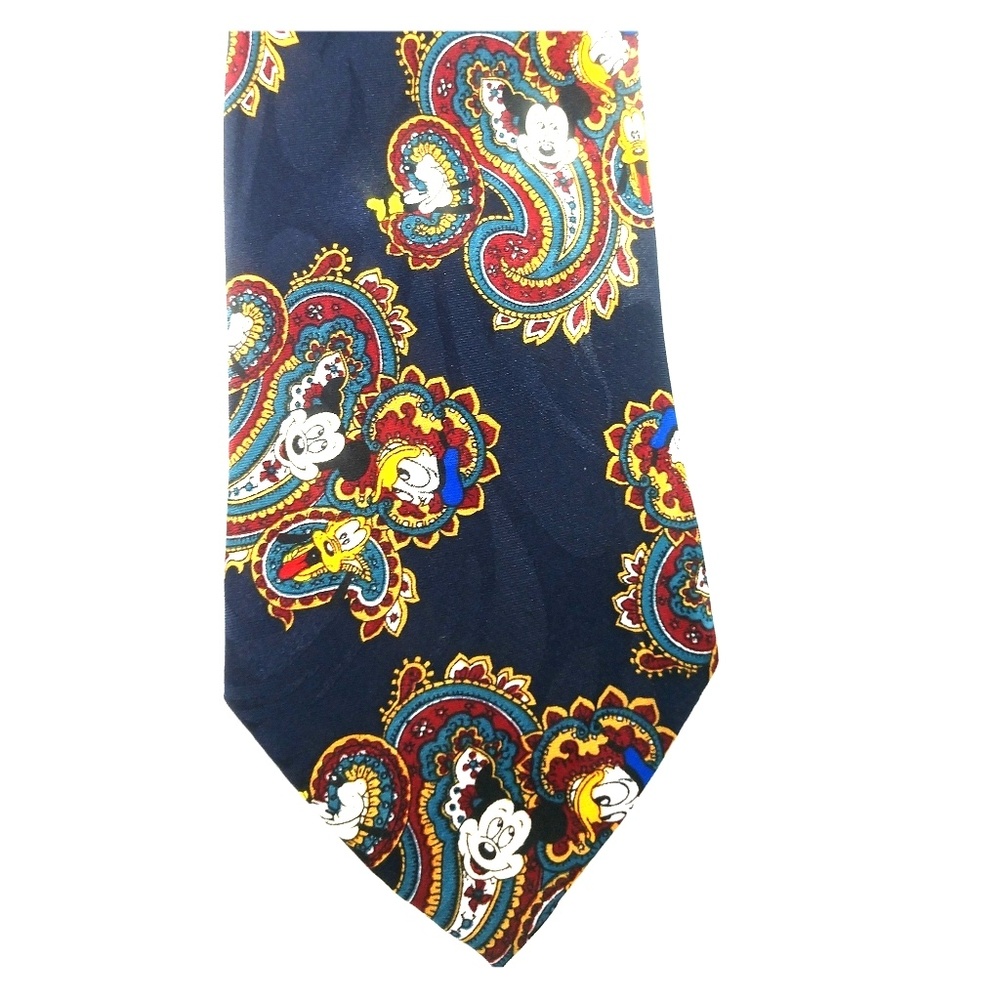 Balancine Inc. Paisley Mickey Mouse Men's Tie
